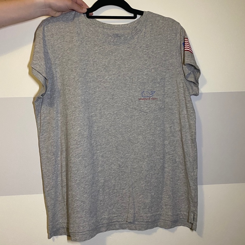 American Flag Vineyard Vines Shirt